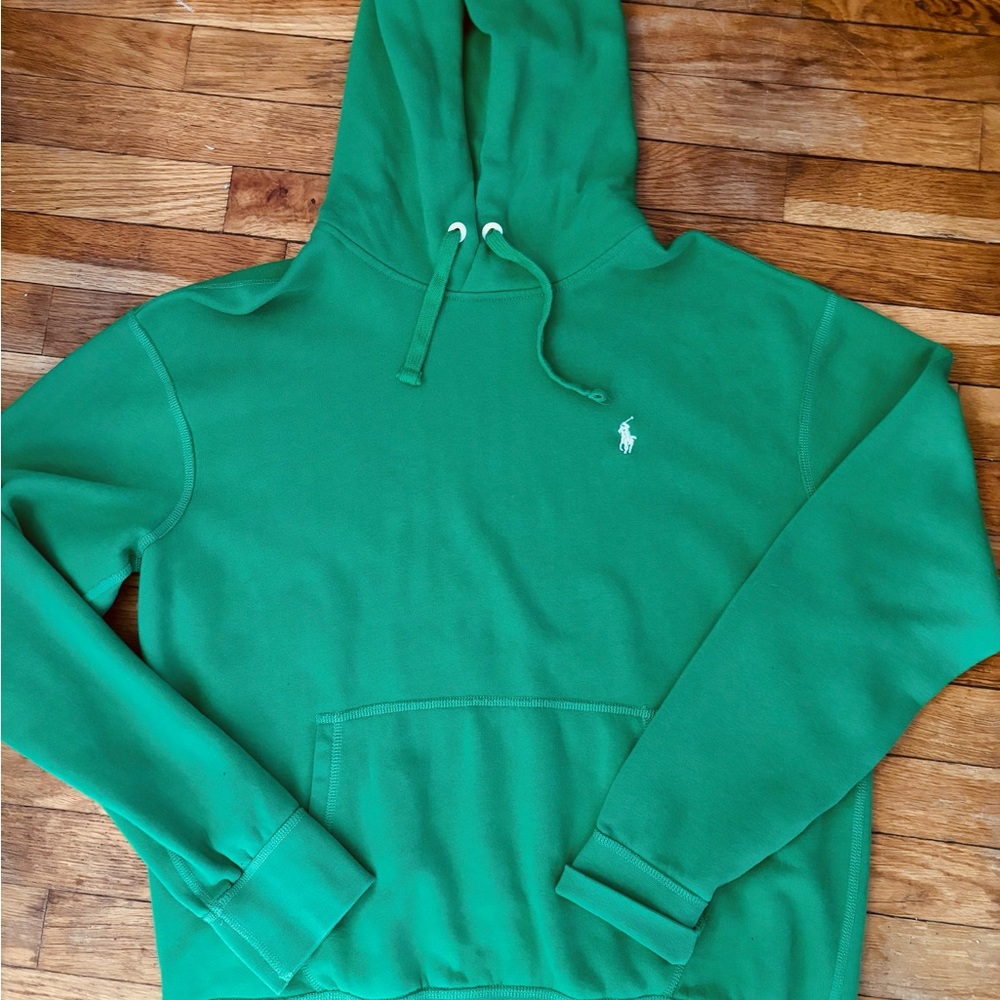 Ralph Lauren Men's Green Hoodie
